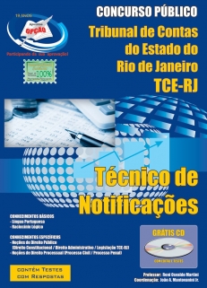 Tribunal de Contas do Estado / RJ (TCE/RJ)-TÉCNICO DE NOTIFICAÇÕES